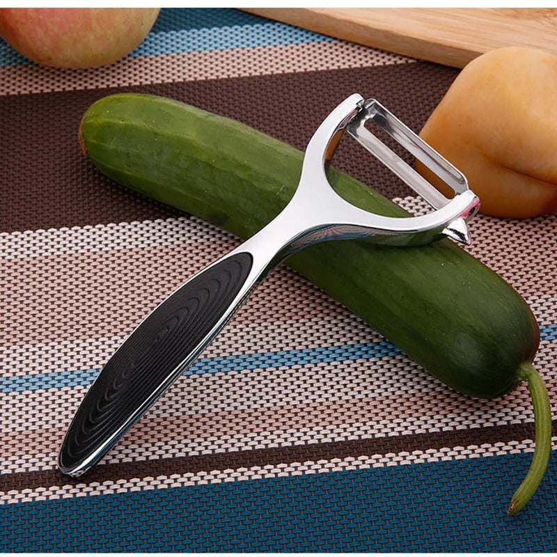 Stainless Steel Paring Knife Wholesale Pumpkin Melon Planer Kitchen Zinc Alloy Fruit and Melon Household Peeler Scraping Knife