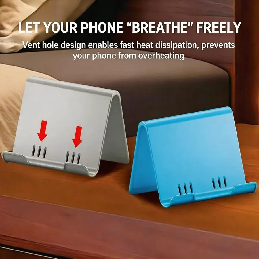 Adjustable Phone Holder Stand Portable Foldable Desktop Phone Support Universal Cell Phone Stand for iPhone, Samsung